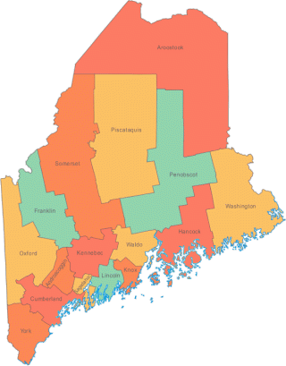 State of Maine- Counties