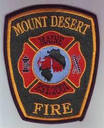 Mount Desert Fire Department patch