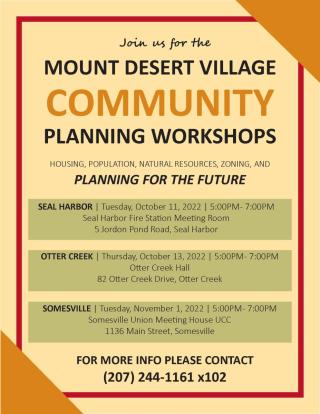 Village Community Planning Workshops