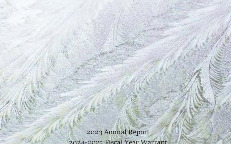 Cover photo of 2023 town report