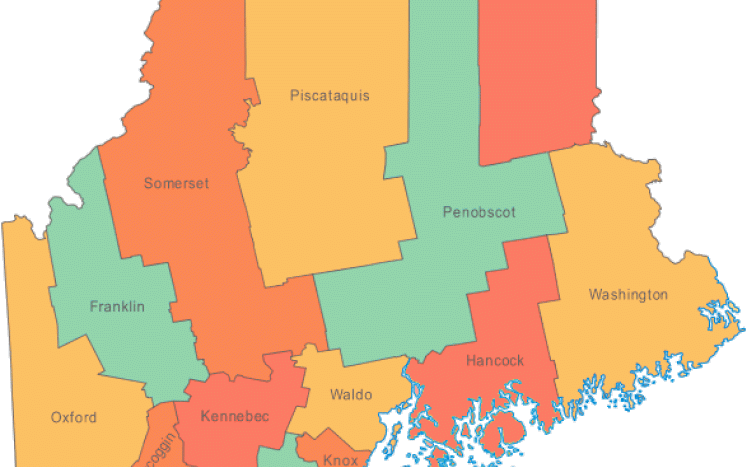 State of Maine- Counties